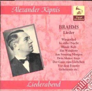 Johannes Brahms - Liederabend (1936 40) cd musicale di Johannes Brahms