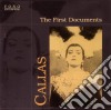 Maria Callas: The First Documents cd
