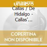 Callas / De Hidalgo - Callas' Teacher cd musicale di Callas/De Hidalgo