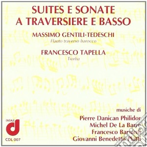 Suites E Sonate A Traversiere E Basso cd musicale di Miscellanee