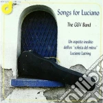 G&V Band (The) - Songs For Luciano cd