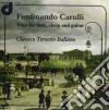 Ferdinando Carulli - Trii Per Flauto, Violino E Chitarra cd