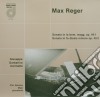 (LP Vinile) Max Reger - Sonata Op.49 / 1 Sonata Op.49 / 2 cd