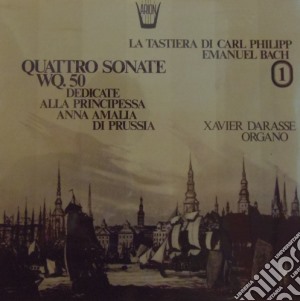 (LP Vinile) Carl Philipp Emanuel Bach - 4 Sonate Nn.1-4 Wq 50 lp vinile di Bach Carl Philipp Emanuel