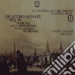 (LP Vinile) Carl Philipp Emanuel Bach - 4 Sonate Nn.1-4 Wq 50 vinile