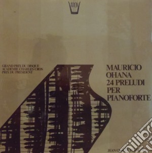 (LP Vinile) Maurice Ohana  - 24 Preludi Per Pianoforte- Pennetier Jean-claudePf lp vinile di Ohana Maurice