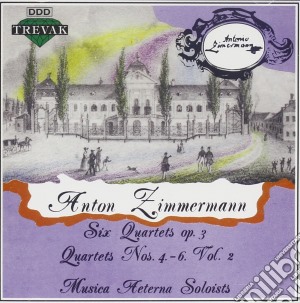 Bernd Alois Zimmermann - Quartetti X Archi Op.3 Vol.2: Quartetton.4 > N.6 cd musicale di ZIMMERMANN BERND ALO