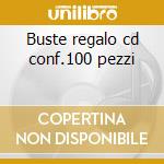Buste regalo cd conf.100 pezzi cd