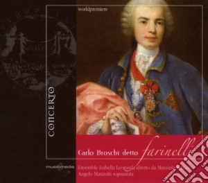 Broschi Carlo Detto Farinelli - Il Quaderno Dell'imperatrice, Vol.1 cd musicale di Farinelli