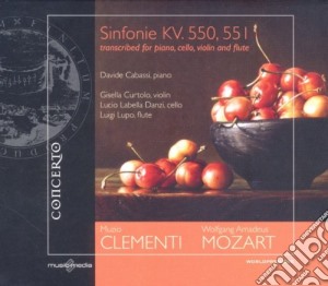 Wolfgang Amadeus Mozart - Sinfonie K 550, 551 (trascrizioni Di M.clementi) cd musicale di Mozart Wolfgang Amadeus