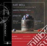 Kurt Weill - Concerto Per Violino E Orchestra Di Fiati Op.12 cd