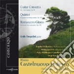Mario Castelnuovo-Tedesco - Concerto Per Chitarra N.1 Op.99, Quintetto Op.143, Romancero Gitano Op.152 cd