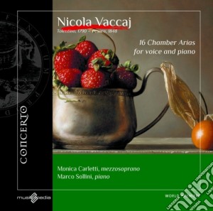 Nicola Vaccaj - Arie Da Camera cd musicale di Nicola Vaccaj