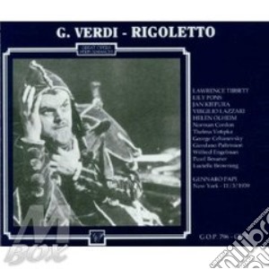 Rigoletto - tibbett,pons, papi, ny 1939 cd musicale di Giuseppe Verdi