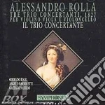 Alessandro Rolla - Tre Trio Concertanti, 1827 cd