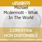 Michael Mcdermott - What In The World cd