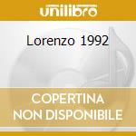 Lorenzo 1992 cd musicale di JOVANOTTI