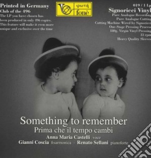 (LP Vinile) Coscia / Sellani / Castelli - Something To Remember180gr lp vinile di Coscia / Sellani / Castelli