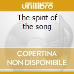 The spirit of the song cd musicale di Elaine Delmar