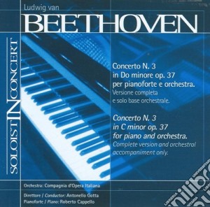 Ludwig Van Beethoven - Concerto N.3 Op.37 Per Pianoforte E Orchestra - Base Orchestrale cd musicale di Ludwig Van Beethoven