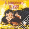 Luis Bacalov - A Ciascuno Il Suo cd
