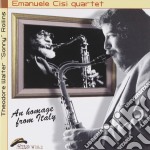 Emanuele Cisi Quartet - An Homage From Italy