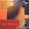 Giovanni Mazzarino Trio - Live In Taormina cd