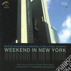 M. Pacassoni / M. Pellitteri Quartet - Weekend In New York cd musicale di PACASSONI/PELLIT