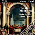 Claudio Monteverdi - Messa A Quattro Voci Da Cappella, Salveregina, Litanie Della Beata Vergine cd