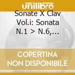 Sonate X Clav Vol.i: Sonata N.1 > N.6, D cd musicale di Baldassarre Galuppi