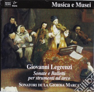 Giovanni Legrenzi - Sonate E Balletti X Strumenti Ad Arco cd musicale di Giovanni Legrenzi