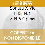 Sonata X Vlc E Bc N.1 > N.6 Op.xiv cd