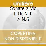 Sonate X Vlc E Bc N.1 > N.6 cd musicale di Benedetto Marcello
