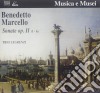 Benedetto Marcello - Sonata X Fl E B.c. N.1 > N.6 Op.II cd