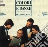 Colori E Danze Del 900: Torroba, Ravel, Duarte, Beraldo, Peguri, Sparks cd
