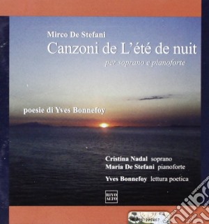 Mirco De Stefani - Canzoni De L'ete De Nuit cd musicale di De stefani mirco