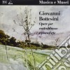 Giovanni Bottesini - Opere X Cb E Pf: Fantasia Sulla sonnambula, Elegia In Re, Tarantella cd