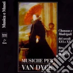 Musica Vocale Del Xvi E XX Secolomusiche Per Van Dyck / maenco Sop, Gay Con, Bartolini Ten, Longhi B, Ring Around Quartet cd