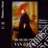 Musica Vocale Del Xvi E XX Secolomusiche Per Van Dyck / maenco Sop, Gay Con, Bartolini Ten, Longhi B, Ring Around Quartet cd
