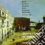 Sinfonie E Sonate Di Botti, Luchesi, Moretti, Nave, Schiavon, Spergher /amedeo Aroma Organo cd