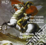 Ludwig Van Beethoven Carl Maria Von Weber - Opere X Fortepiano A 4 Mani cd