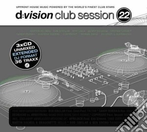 Club Session 22 - D:vision Club Session 22 (3 Cd) cd musicale di Artisti Vari