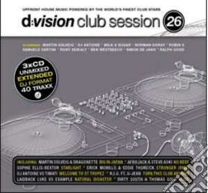 Club Session 26 - D:vision Club Session 26 (3 Cd) cd musicale di Artisti Vari