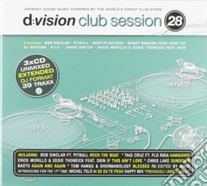 Club Session 28 - D:Vision Club Session 28 (3 Cd) cd musicale di Artisti Vari