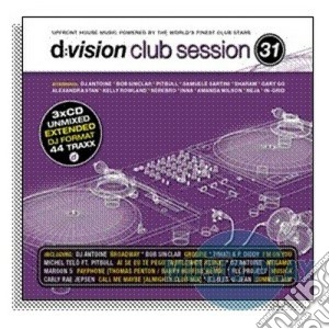 D:vision Club Session 31 (3 Cd) cd musicale di Artisti Vari