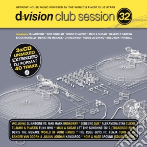 D:vision club session 32 (3cd) cd musicale di Artisti Vari