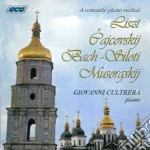 Giovanni Cultrera - A Romantic Piano Recital cd musicale di Cultrera Giovanni