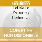 Lefebure Yvonne / Berliner Philharmoniker / Furtwangler Wilhelm - Piano Concerto No. 20 / Symphony No. 6 Op. 68 cd