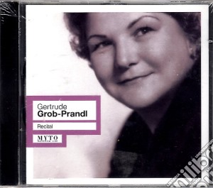 Gertrude Grob Prandl - Recital cd musicale di WEBER CARL MARIA VON