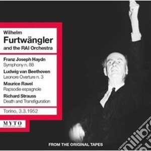 Wilhelm Furtwangler: Haydn, Beethoven, Ravel, R. Strauss (Torino 1952) cd musicale di Furtwangler